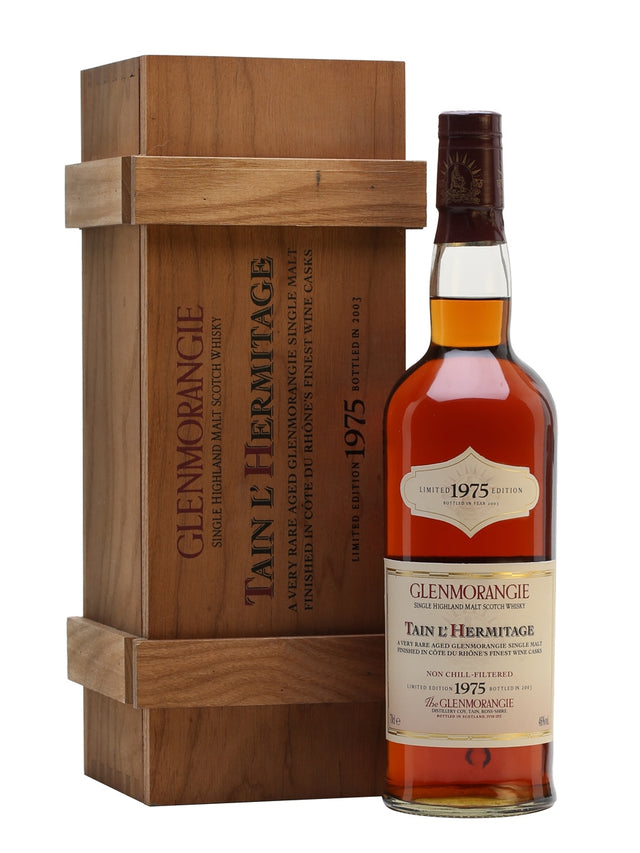 Glenmorangie 1975 28 Year Old Tain L'Hermitage Highland Single Malt Scotch Whisky | 700ML at CaskCartel.com