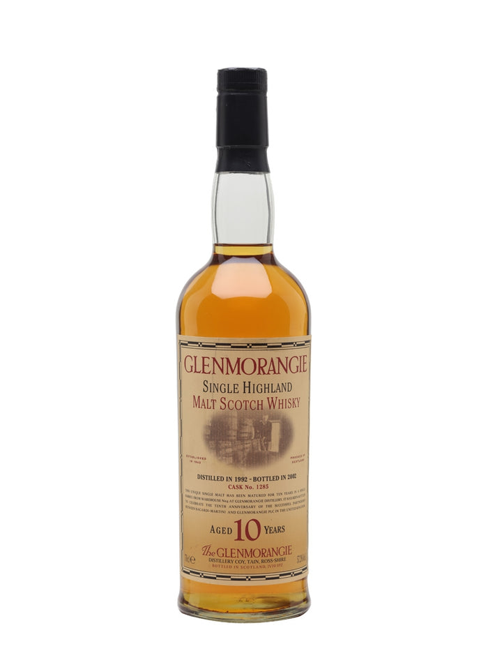 Glenmorangie 1992 10 Year Old Bacardi Partnership Highland Single Malt Scotch Whisky | 700ML