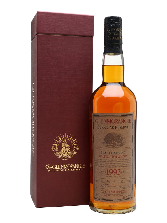 Glenmorangie 1993 Burr Oak Reserve Highland Single Malt Scotch Whisky | 700ML