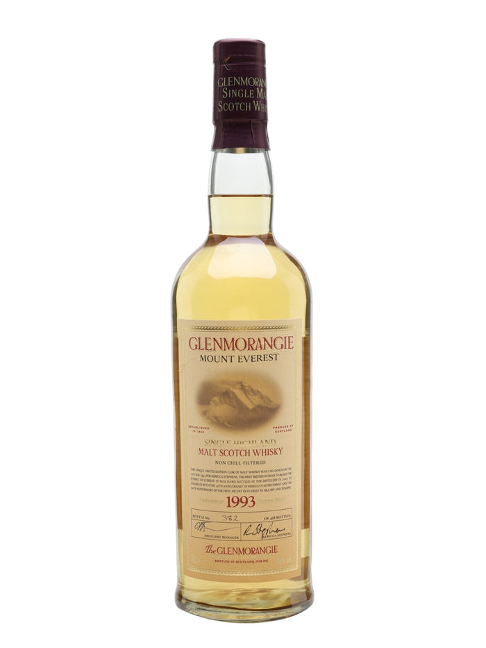 Glenmorangie 1993 10 Year Old Mount Everest Highland Single Malt Scotch Whisky | 700ML