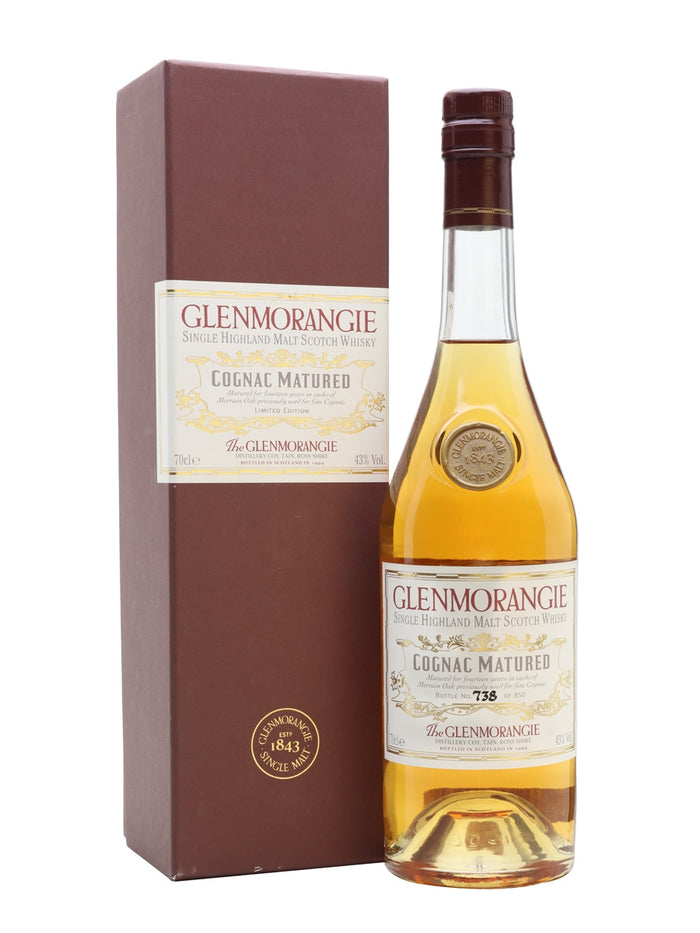 Glenmorangie Cognac Matured Highland Single Malt Scotch Whisky | 700ML
