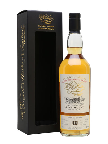 Glen Moray 2007 10 Year Old Single Malts of Scotland Speyside Single Malt Scotch Whisky | 700ML at CaskCartel.com