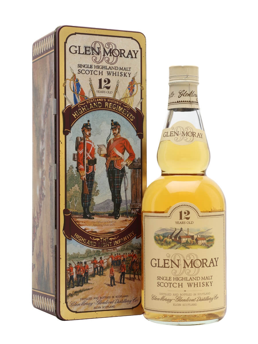 Glen Moray 12 Year Old (Historic Highland Regiments) Scotch Whisky at CaskCartel.com