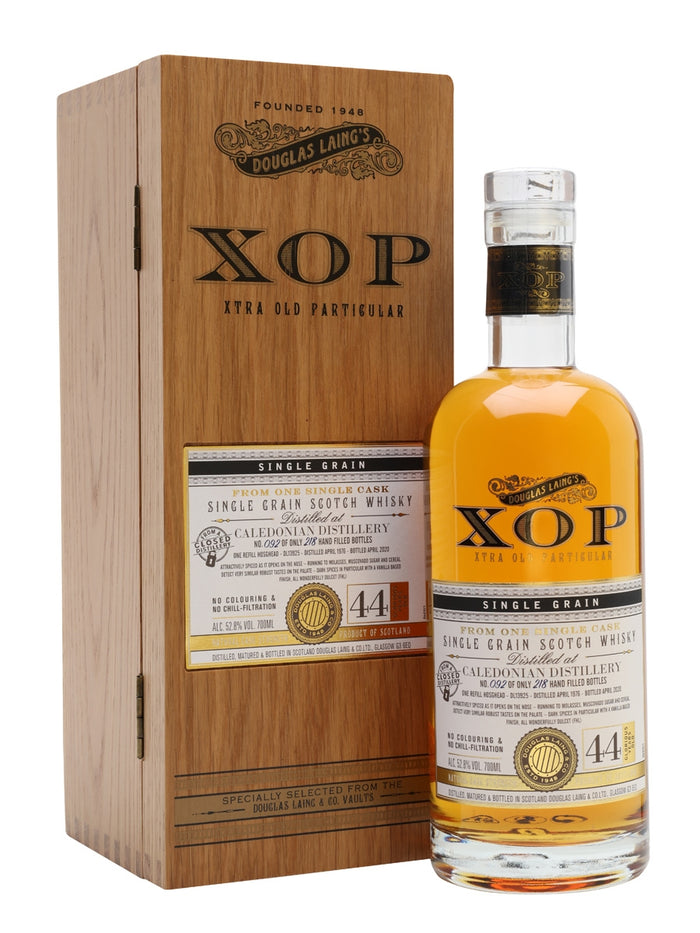 Caledonian 1976 44 Year Old Xtra Old Particular Single Grain Scotch Whisky | 700ML