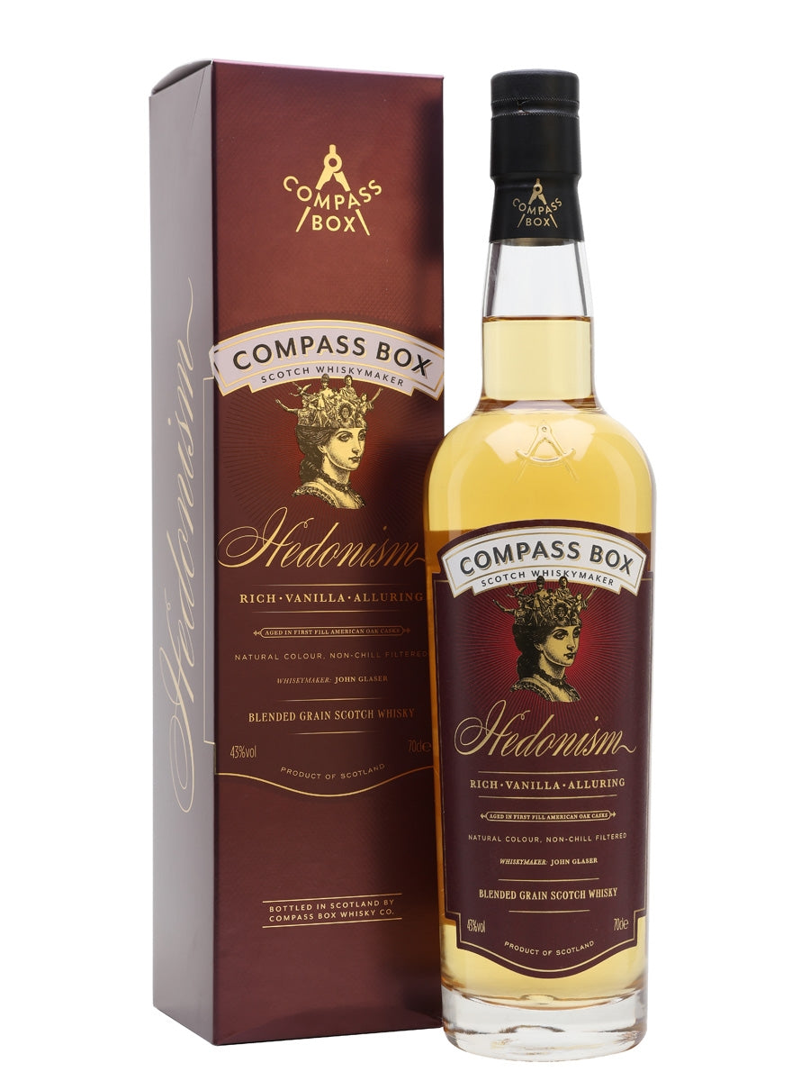 Compass Box Hedonism Blended Grain Scotch Whiskey - CaskCartel.com