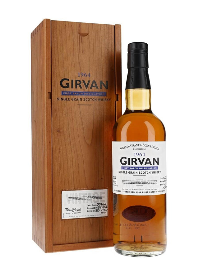 Girvan 1964 Vintage 37 Year Old Single Grain Scotch Whisky | 700ML at CaskCartel.com