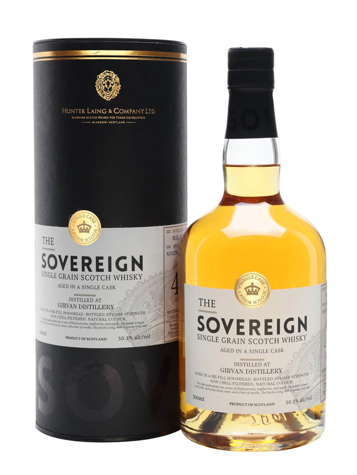 Girvan 1979 42 Year Old Sovereign Single Grain Scotch Whisky | 700ML
