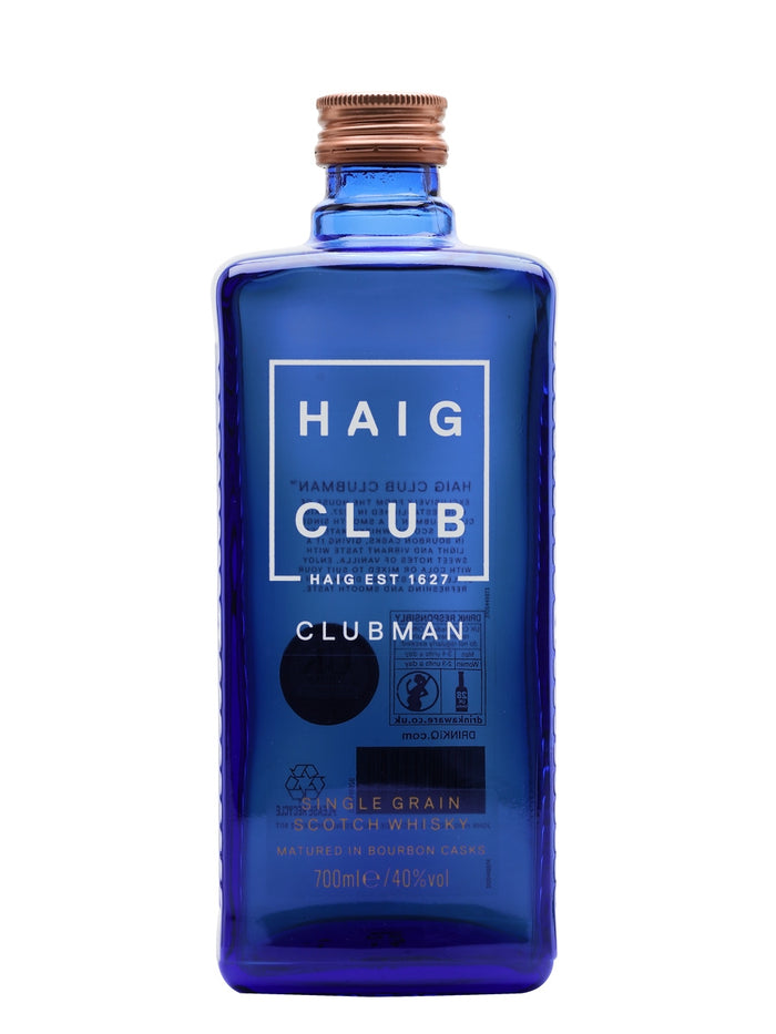 Haig Club Clubman Lowland Single Grain Scotch Whisky | 700ML