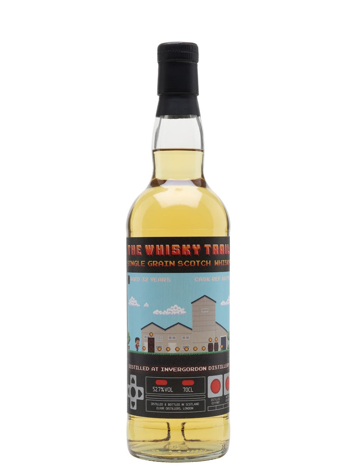 Invergordon 1987 32 Year Old Whisky Trail Video Games Single Grain Scotch Whisky | 700ML