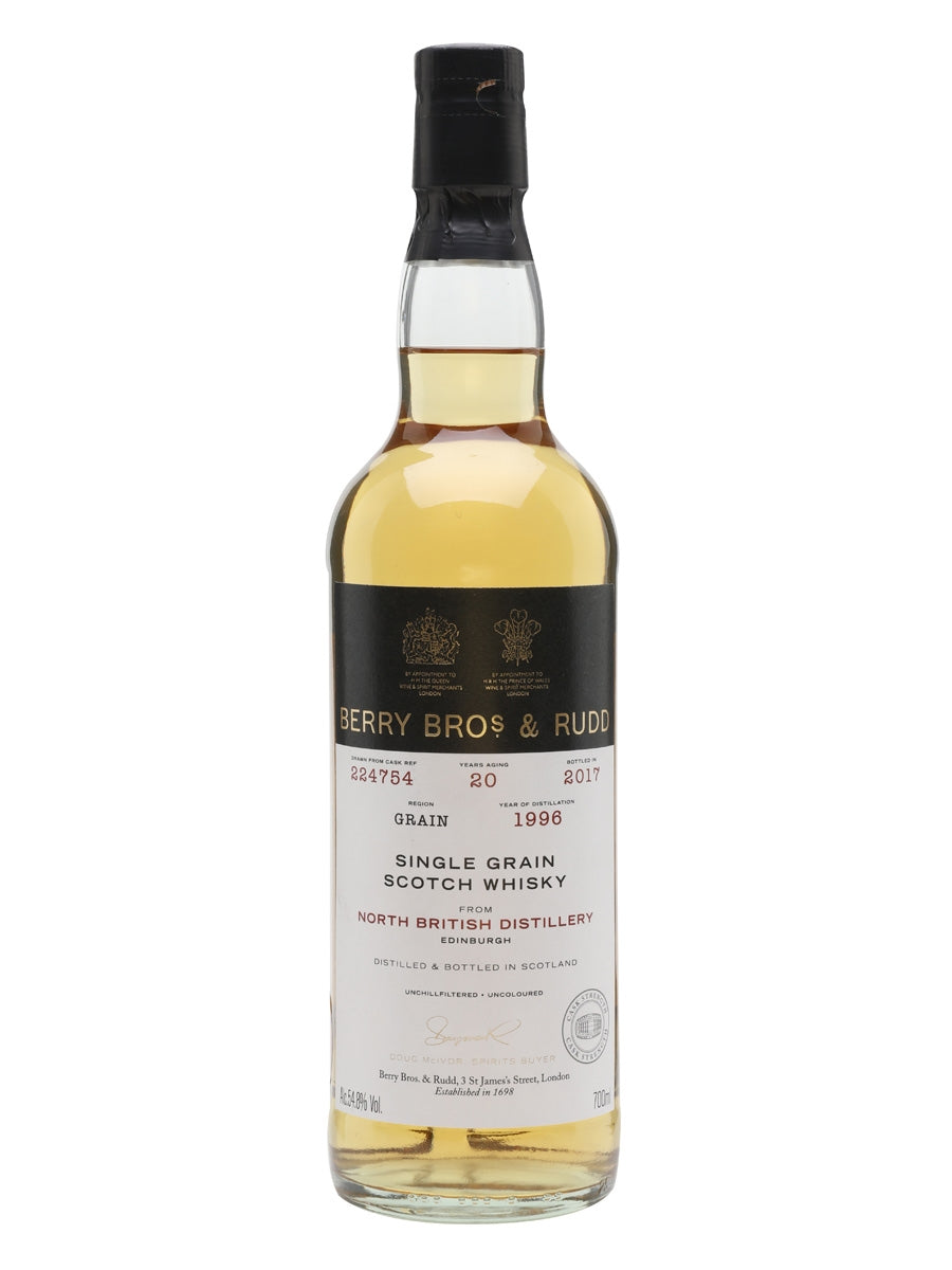 North British 1996 20 Year Old Berry Bros & Rudd Single Grain Scotch Whisky | 700ML at CaskCartel.com