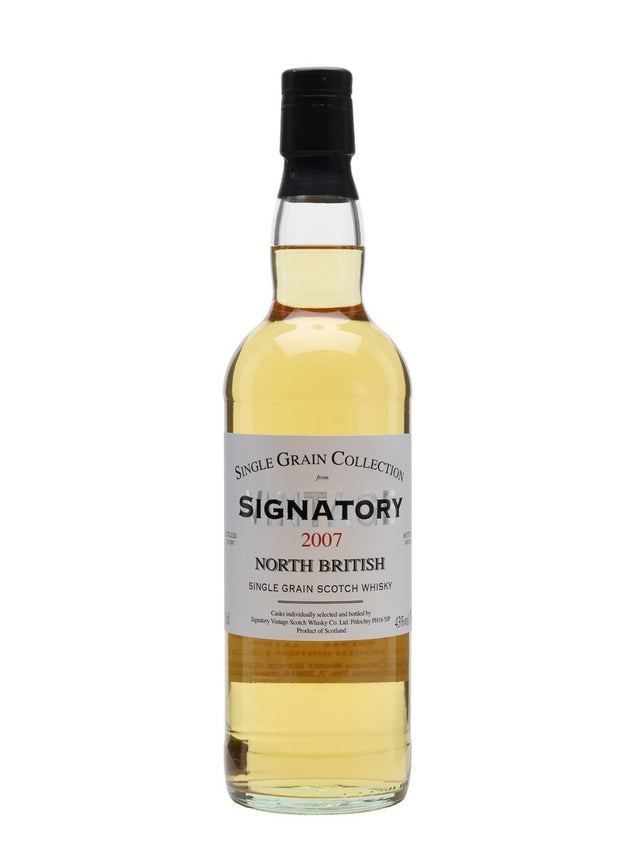 North British 2007 13 Year Old Signatory Single Grain Scotch Whiskey | 700ML  at CaskCartel.com