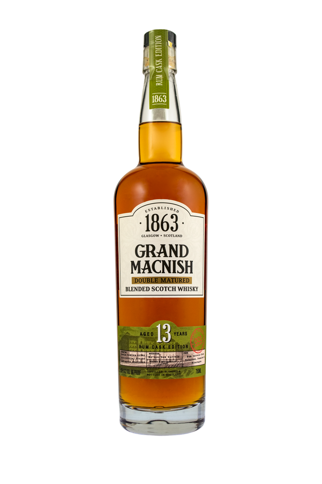 Grand MacNish 13 Year Double Matured Rum Cask Scotch Whiskey - CaskCartel.com