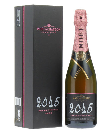 Szampan Moet & Chandon Grand Vintage Rose 2015 Champagne at CaskCartel.com
