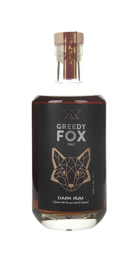 Greedy Fox Flavoured Spiced Rum | 700ML at CaskCartel.com