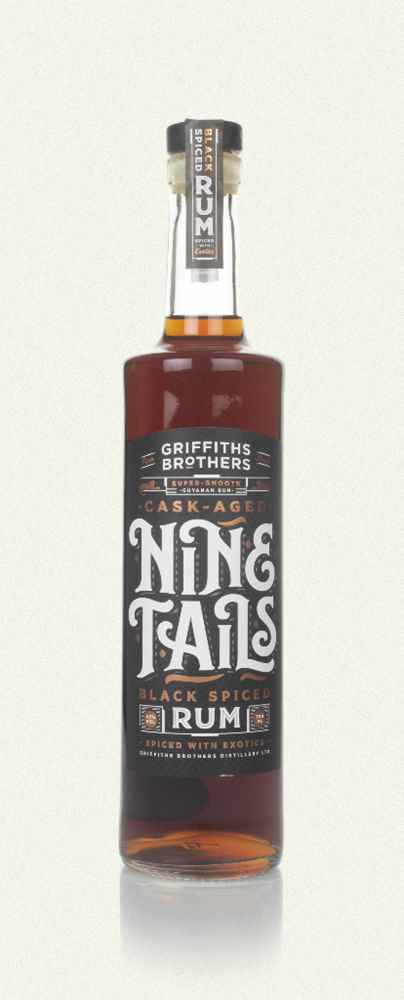 Griffiths Brothers Nine Tails Black Spiced Rum | 700ML