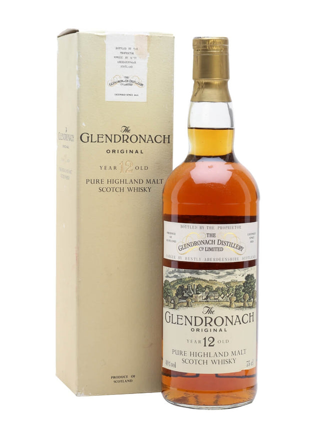 Glendronach Original 12 Year Old (Bottled 1980s) Scotch Whisky at CaskCartel.com