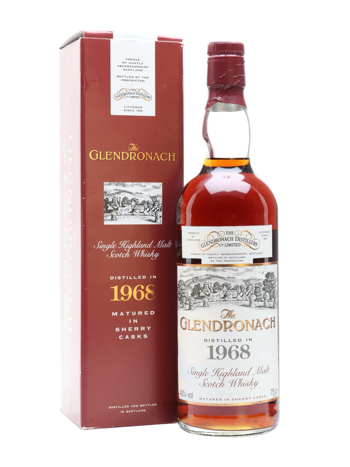 Glendronach 1968 25 Year Old ANA Cask 13 Highland Single Malt Scotch Whisky