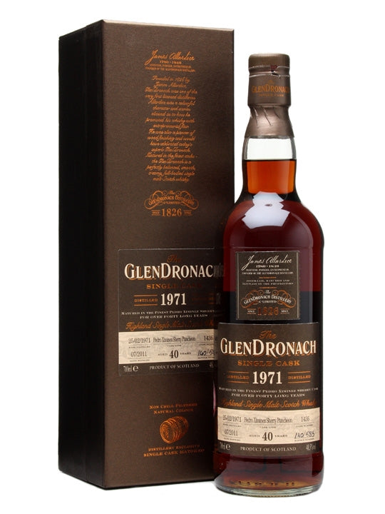 Glendronach 1971 40 Year At CaskCartel.com