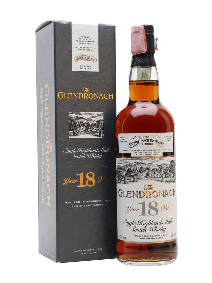 Glendronach 1976 18 Year Old Sherry Cask Highland Single Malt Scotch Whisky | 700ML