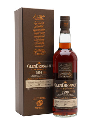 Glendronach 1993 27 Year Old Batch 18 Highland Single Malt Scotch Whisky | 700ML at CaskCartel.com