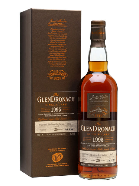 GlenDronach Single Cask #3047 Batch #13 1995 20 Year Old Whisky | 700ML at CaskCartel.com
