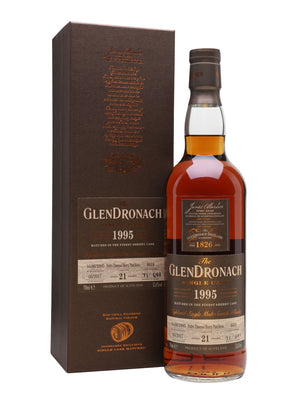 Glendronach 1995 21 Year Old PX Puncheon Highland Single Malt Scotch Whisky - CaskCartel.com