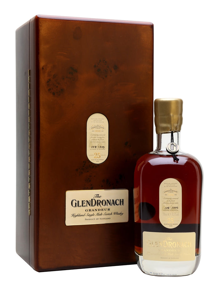 GlenDronach Grandeur Batch 8 25 Year Old Single Malt Scotch Whisky