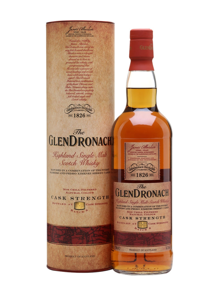 Glendronach Cask Strength Batch 6 Single Malt Scotch Whisky