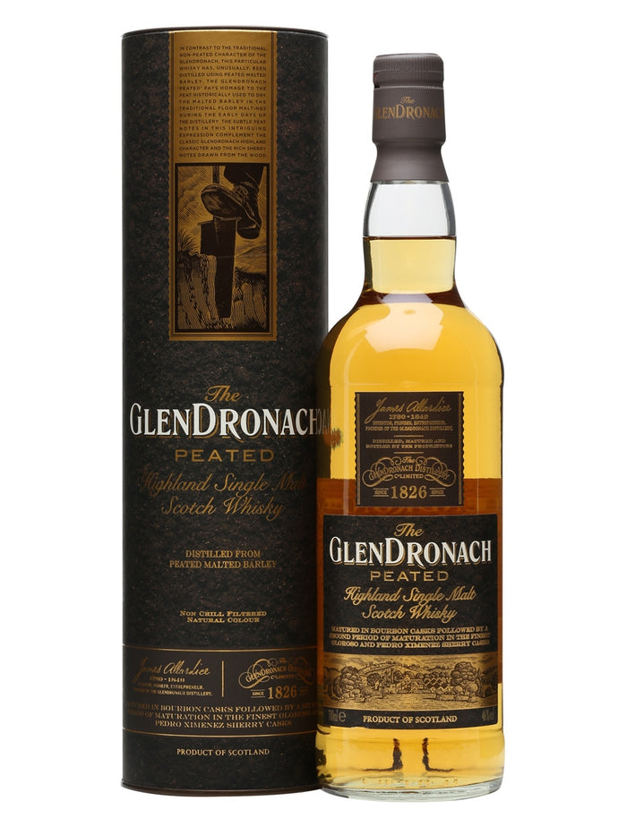Glendronach Peated Port Wood Highland Single Malt Scotch Whisky