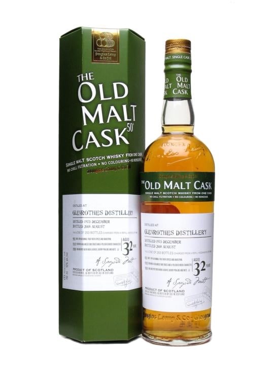 Glenrothes 32 Year Old (D.1975 B.2008) Old Malt Cask Scotch Whisky | 700ML