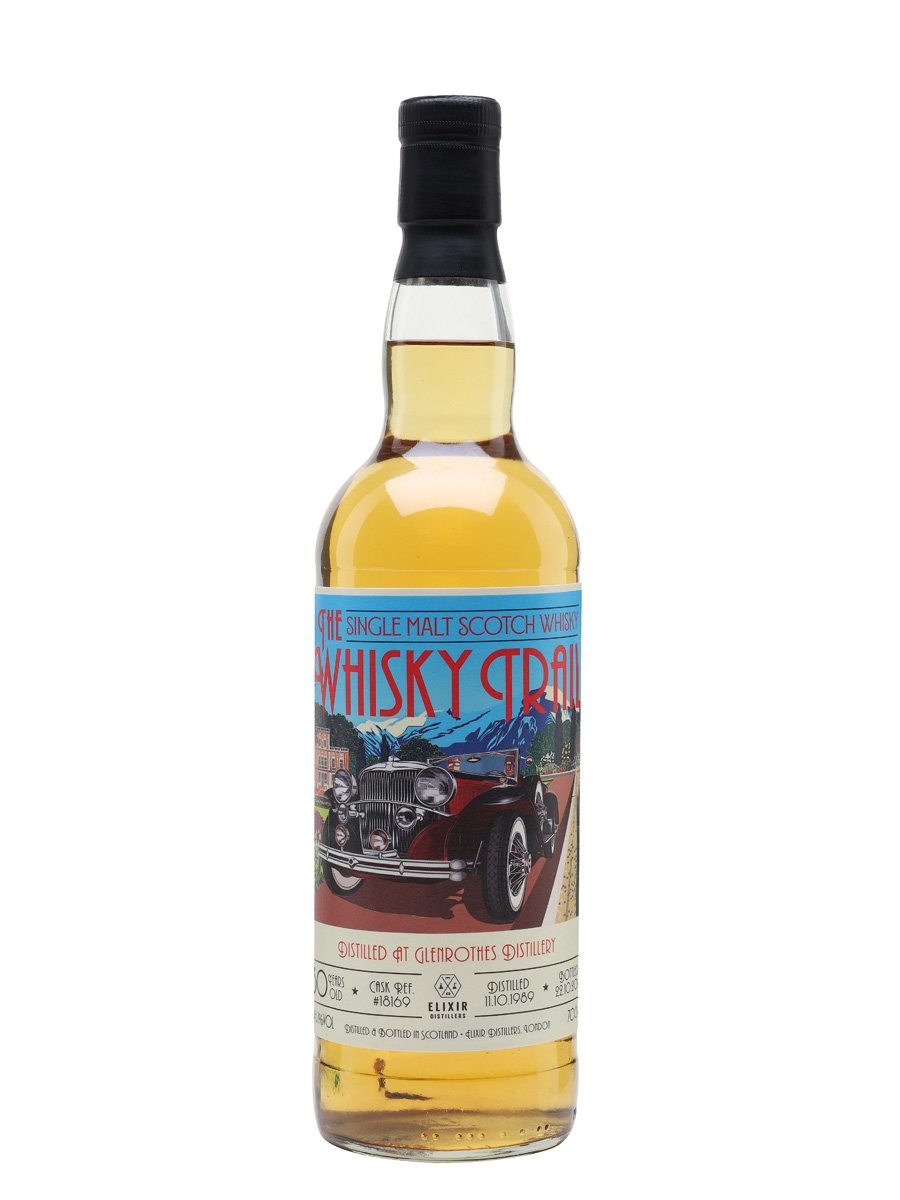 Glenrothes 1989 30 Year Old Whisky Trail Retro Cars Speyside Single Malt Scotch Whisky | 700ML at CaskCartel.com