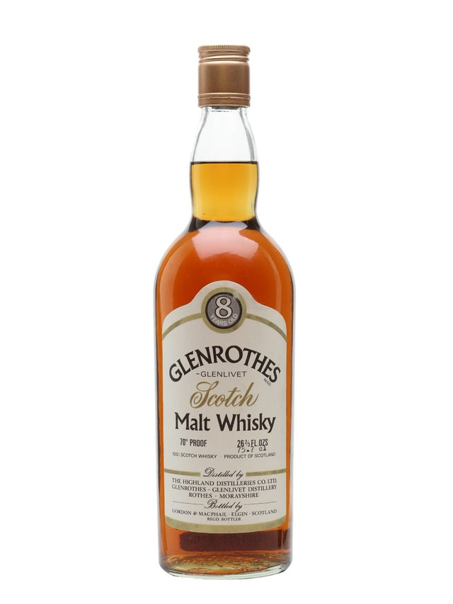 Glenrothes 8 Year Old Bot.1970s Gordon & Macphail Speyside Single Malt Scotch Whisky | 700ML at CaskCartel.com