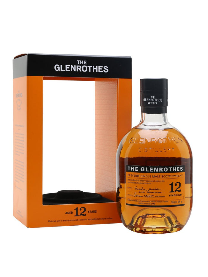 Glenrothes 12 Year Old Speyside Single Malt Scotch Whisky