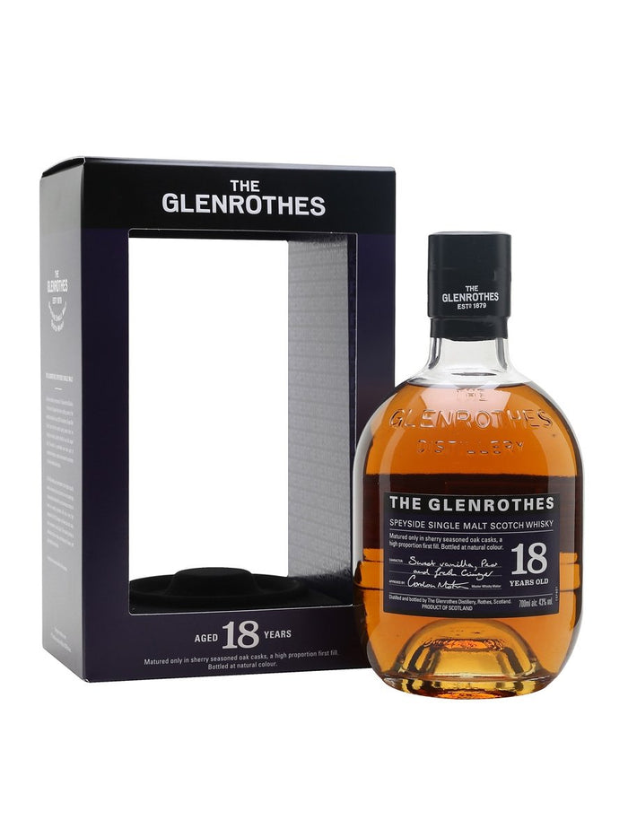 Glenrothes 18 Year Old Speyside Single Malt Scotch Whisky | 700ML