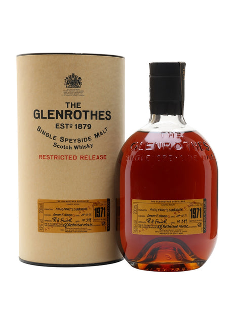 Glenrothes 1971 27 Year Old Bot.1999 Speyside Single Malt Scotch Whisky | 700ML at CaskCartel.com