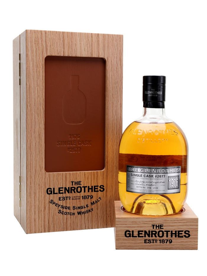 Glenrothes 1976 Single Cask #2677 UK Exclusive Speyside Single Malt Scotch Whisky | 700ML