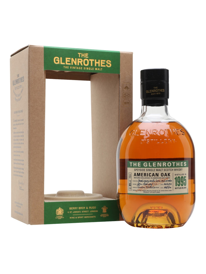 Glenrothes 1995 American Oak Speyside Single Malt Scotch Whisky | 700ML