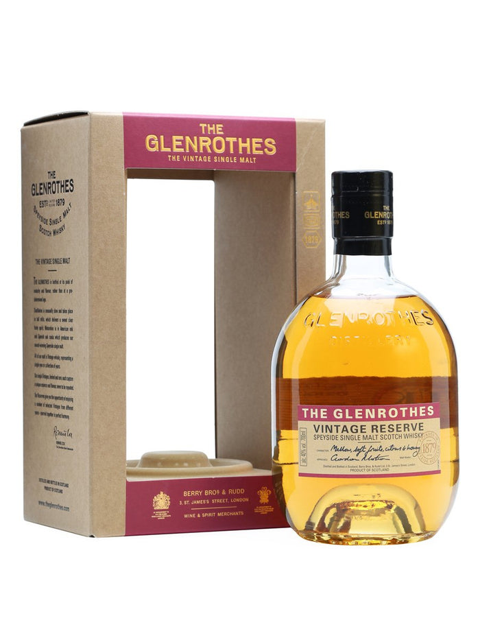 Glenrothes Vintage Reserve Scotch Whisky