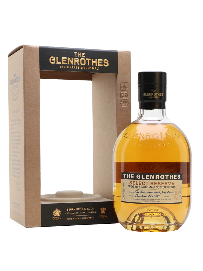 The Glenrothes Select Reserve Single Malt Scotch Whisky