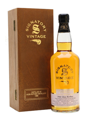 Glenrothes 1968 32 Year Old Signatory Speyside Single Malt Scotch Whisky | 700ML at CaskCartel.com