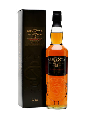 Glen Scotia 15 Year Old Campbeltown Single Malt Scotch Whisky - CaskCartel.com