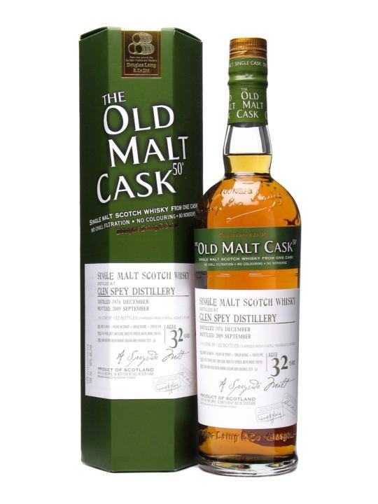 Glen Spey 32 Year Old (D.1976 B.2009) Old Malt Cask Scotch Whisky | 700ML at CaskCartel.com