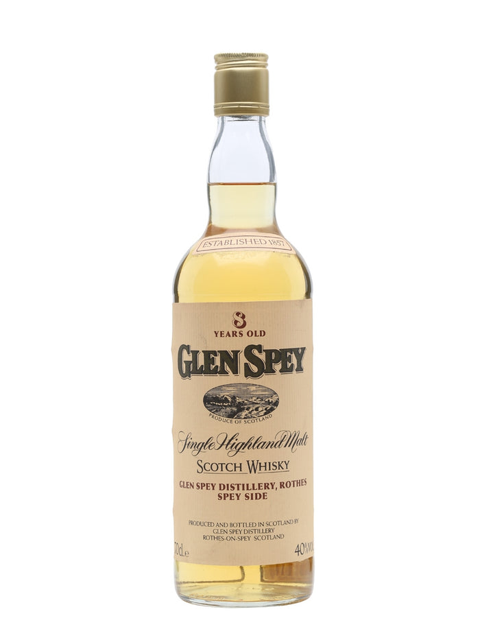Glen Spey 8 Year Old Bot.1990s Speyside Single Malt Scotch Whisky | 700ML