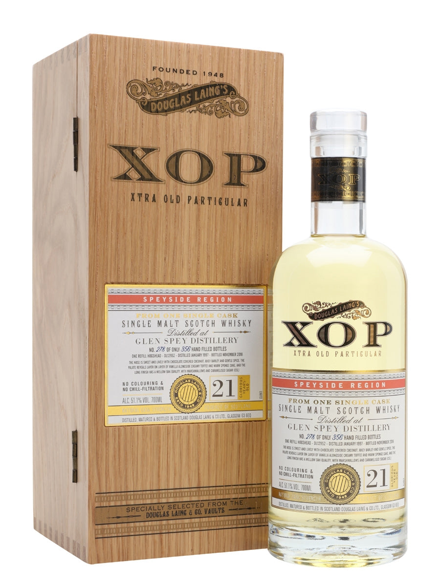 Glen Spey 1997 21 Year Old Xtra Old Particular Speyside Single Malt Scotch Whisky | 700ML at CaskCartel.com