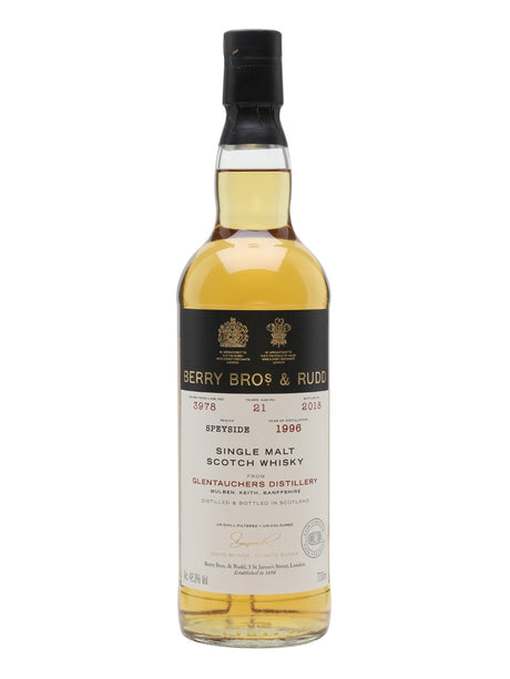 Glentauchers 1996 21 Year Old Berry Bros & RuddSpeyside Single Malt Scotch Whisky | 700ML at CaskCartel.com