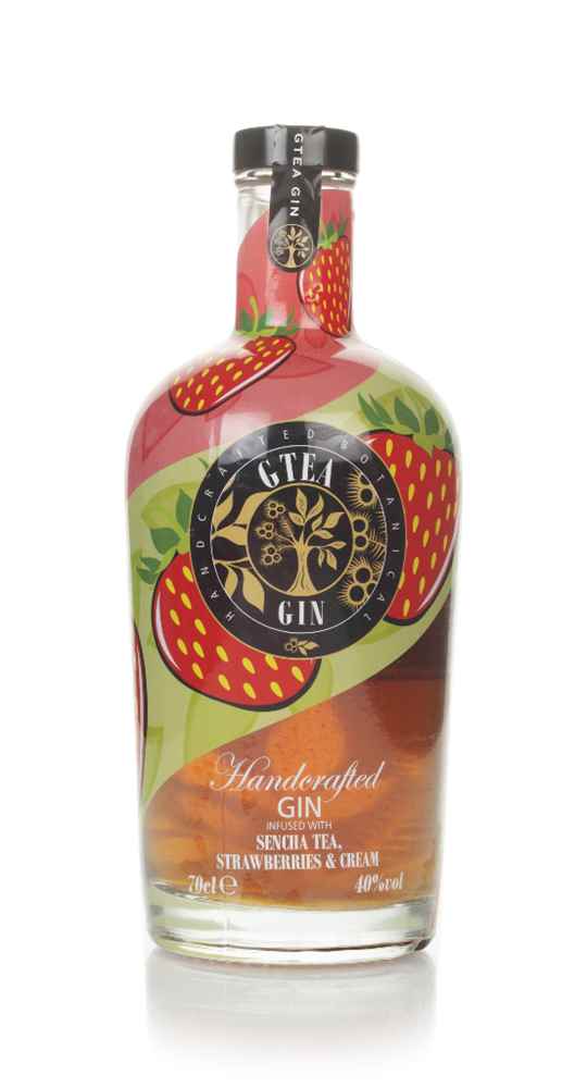 GTEA Sencha Tea, Strawberries & Cream Gin | 700ML at CaskCartel.com