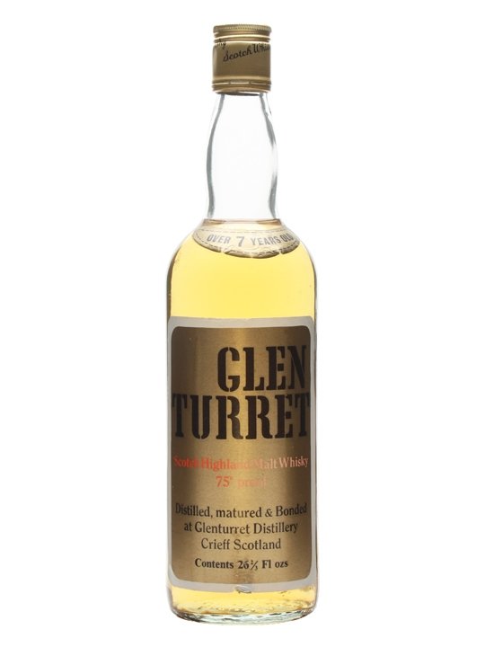Glenturret 7 Year Old Bot.1970s Highland Single Malt Scotch Whisky | 700ML at CaskCartel.com