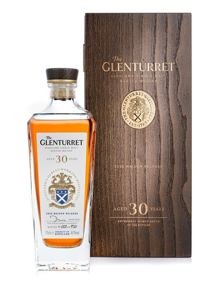 Glenturret 30 Year Old 2020 Maiden Release Highland Single Malt Scotch Whisky | 700ML