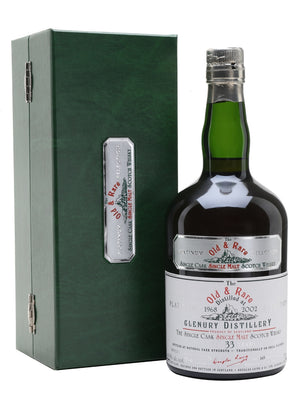 Glenury 1968 33 Year Old Bot.2002 Old & Rare Platinum Highland Single Malt Scotch Whisky | 700ML at CaskCartel.com