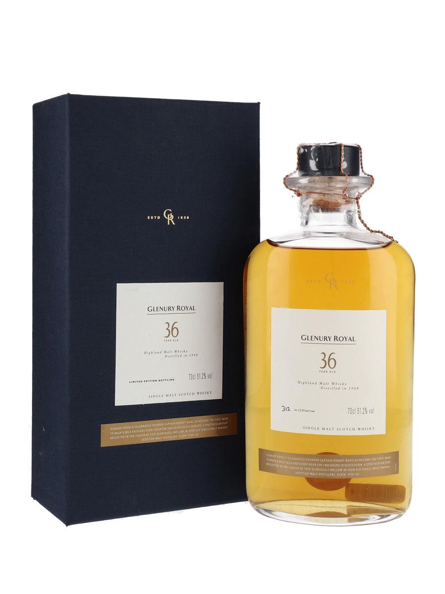 Glenury Royal 1968 36 Year Old Highland Single Malt Scotch Whisky | 700ML at CaskCartel.com